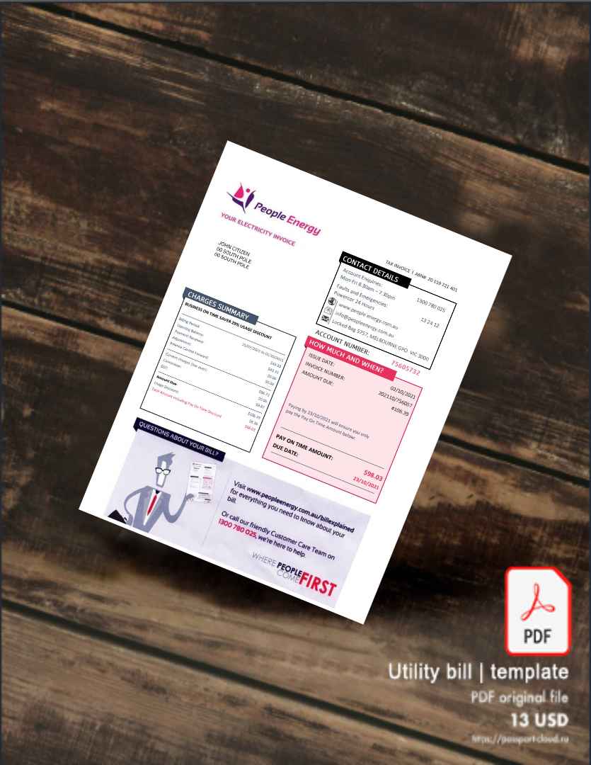 Utility bill | Albanian Power | Albania